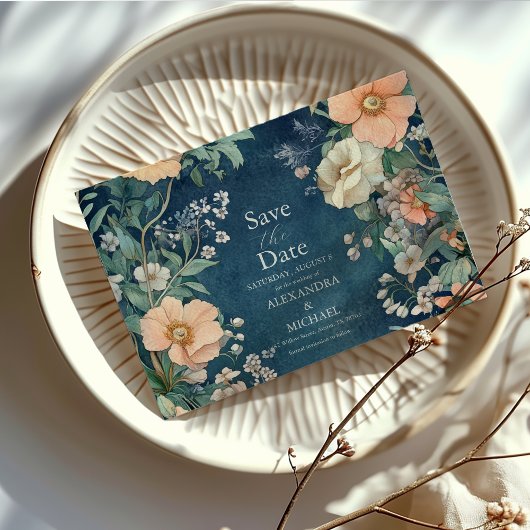 Save The Date Luxueux Victorian Royal Elegance Mariage