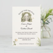 Save The Date Luxury Secret Garden Wedding (Debout devant)