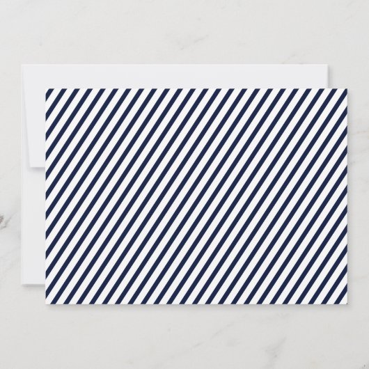 Save The Date M. & Mr. Modern Mariage Navy Tux - Enregistrer la (Dos)
