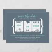 Save The Date Machine à sous Enregistrer la date - Mariage (Devant / Derrière)