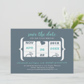 Save The Date Machine à sous Enregistrer la date - Mariage (Debout devant)