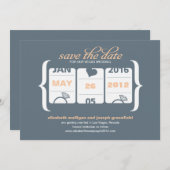 Save The Date Machine à sous Enregistrer la date - Mariage (Devant / Derrière)