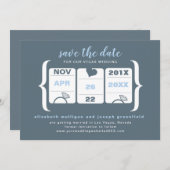 Save The Date Machine à sous Enregistrer la date - Mariage (Devant / Derrière)