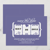 Save The Date Machine à Sous Enregistrez la Date - Mariage (Devant / Derrière)