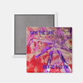 Save the date magneet (Voorkant / Achterkant)
