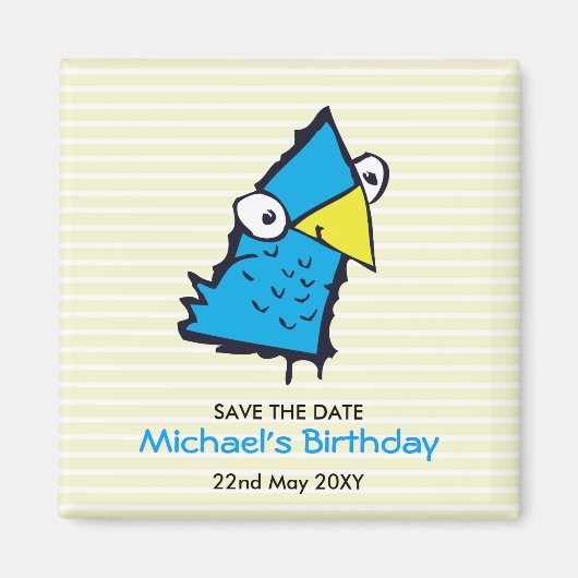 Save the date magneet (Voorkant)