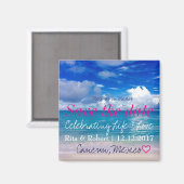 Save the date | Magneet | Voor verliefde koppels (Voorkant / Achterkant)