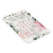 Save the date | Magnet | Calendrier (Côté Droit)