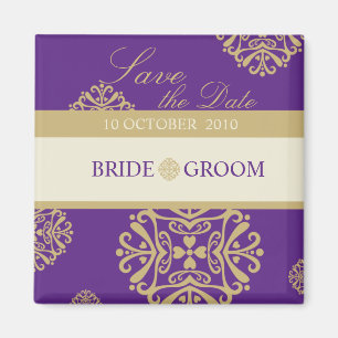 SAVE THE DATE MAGNET :: charm 10