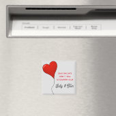 Save The Date magnet Magneet (Insitu (Vaatwasser))