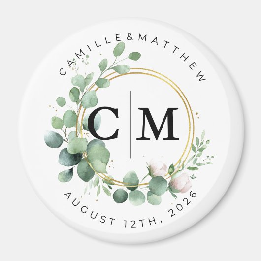 Save the Date Magnet Magneet (Voorkant)