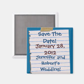 Save the date! Magneten (Voorkant / Achterkant)