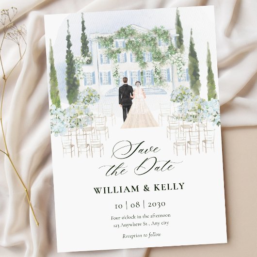 Save The Date Magnifique mariage 