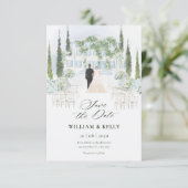 Save The Date Magnifique mariage  (Debout devant)