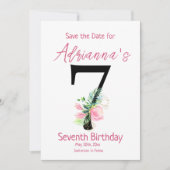 Save The Date Magnolia 7e anniversaire (Devant)