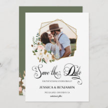 Magnolia Coton Fleurs Feuilles Or Géométrique Phot