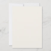 Save The Date Main Mariage Retro Français Jouer Bow Frame (Dos)
