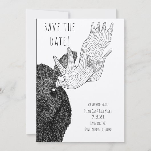 Save The Date Maine Love - Enregistrer la date (Devant)