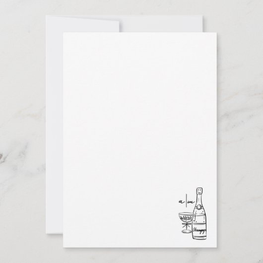 Save The Date Mains Whimsical Creutée Mariage Enregistrer La Dat (Dos)