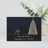 Save The Date Maison Blanche et Arbre National Sauvez la Date (Debout devant)