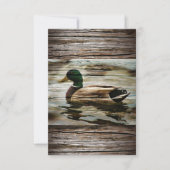 Save The Date Mallard Duck (Devant)