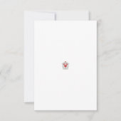Save The Date Mandala papillon floral | Design d'art Boho pourpr (Devant)