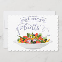 Mangez plus de plantes frais motivation salade let