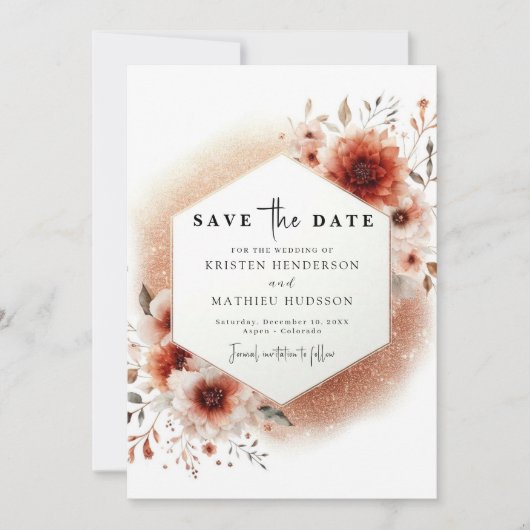 Save The Date Mariage (Devant)