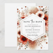 Save The Date Mariage (Devant / Derrière)
