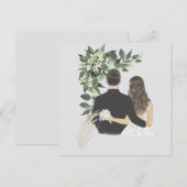Save The Date Mariage (Devant / Derrière)