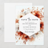 Save The Date Mariage (Devant / Derrière)