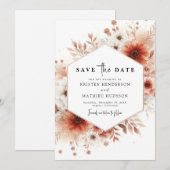 Save The Date Mariage (Devant / Derrière)