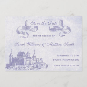 Save The Date Mariage à conte équitable Sauvegarder la date