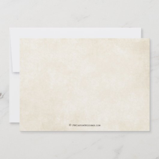 Save The Date Mariage à conte équitable Sauvegarder la date (Dos)