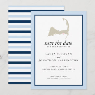 Save The Date Mariage à Dennis Port Cape Cod