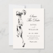 Save The Date Mariage à l'arc (Devant)