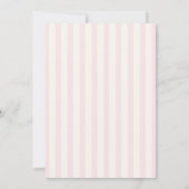 Save The Date Mariage à l'arc de Croissant mignon (Dos)