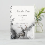 Save The Date Mariage à Sauvegarder la Date Forêt Enchantée de l (Debout devant)