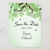 Save The Date Mariage à thème à vélo Enregistrer la date Monnaie (Devant / Derrière)