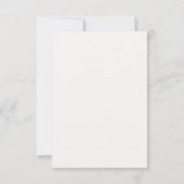 Save The Date Mariage Aquarelle Rose (Dos)