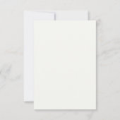 Save The Date Mariage Aquarelle Vert D'eau Et Or (Dos)