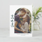 Save The Date Mariage Archive Photo Mignon (Debout devant)
