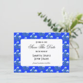 Save The Date Mariage au Crocus Bleu (Debout devant)