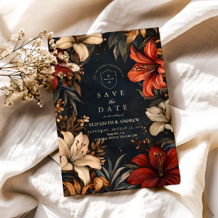 Save The Date Mariage baroque romantique