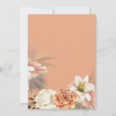 Save The Date Mariage bleu de la marine de Bourgogne (Dos)