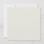 Save The Date Mariage Bohème Géométrique Moderne avec Feuillage (Dos)