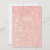 Save The Date Mariage Boho bleu bleu bleu rose bleu marine (Dos)