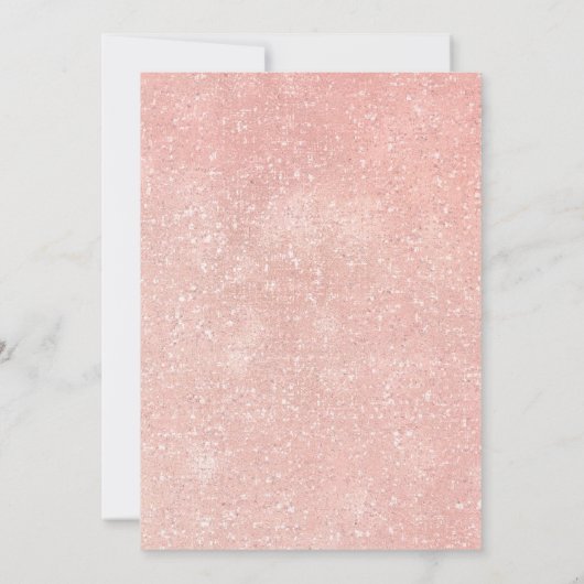 Save The Date Mariage Boho bleu bleu bleu rose bleu marine (Dos)