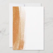 Save The Date Mariage Boho en or en terre cuite moderne (Dos)