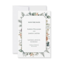 Mariage botanique à l'aquarelle verdoyante